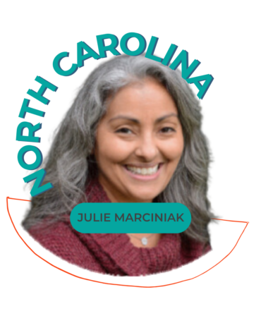 Julie Marciniak instructor and practioner of Ashiatsu barefoot massage in Durham, North Carolina